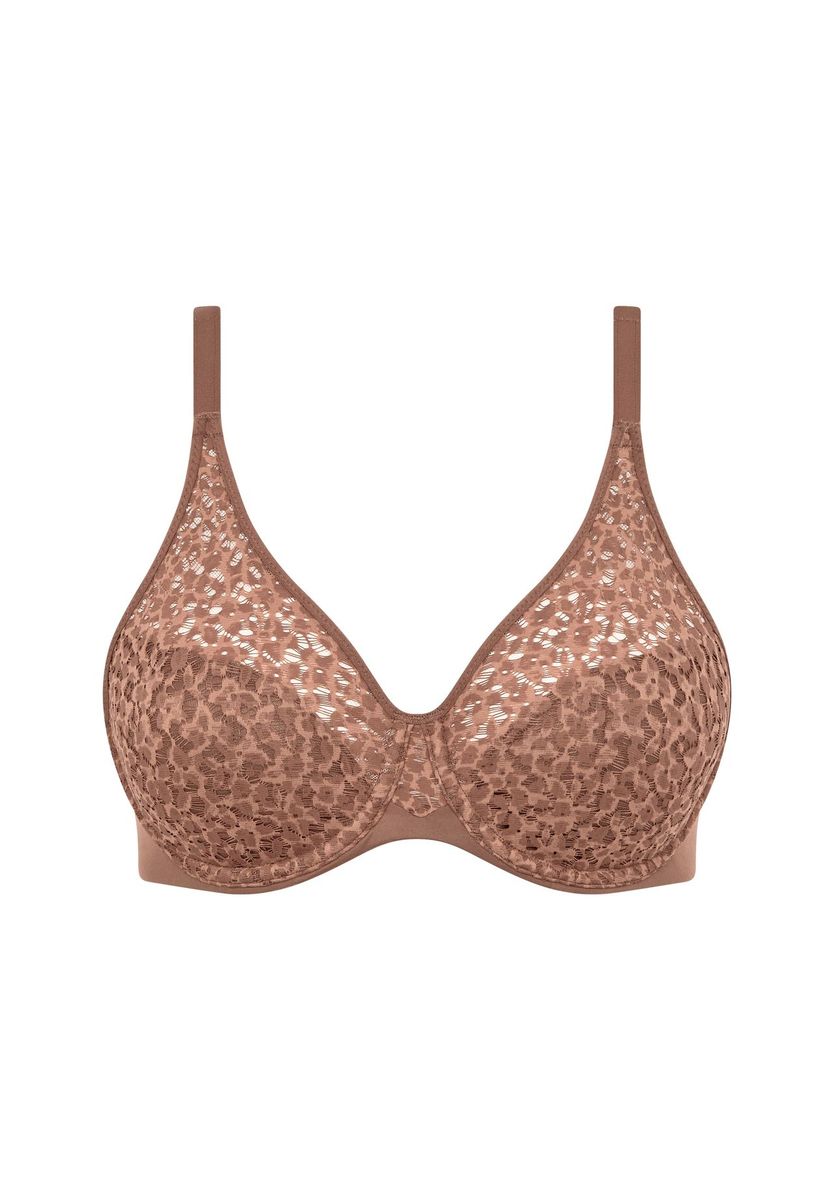 Floral Spitzen-BH mit Bügel, nahtloses Design