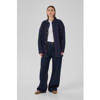 Oversize Jeanshemdjacke