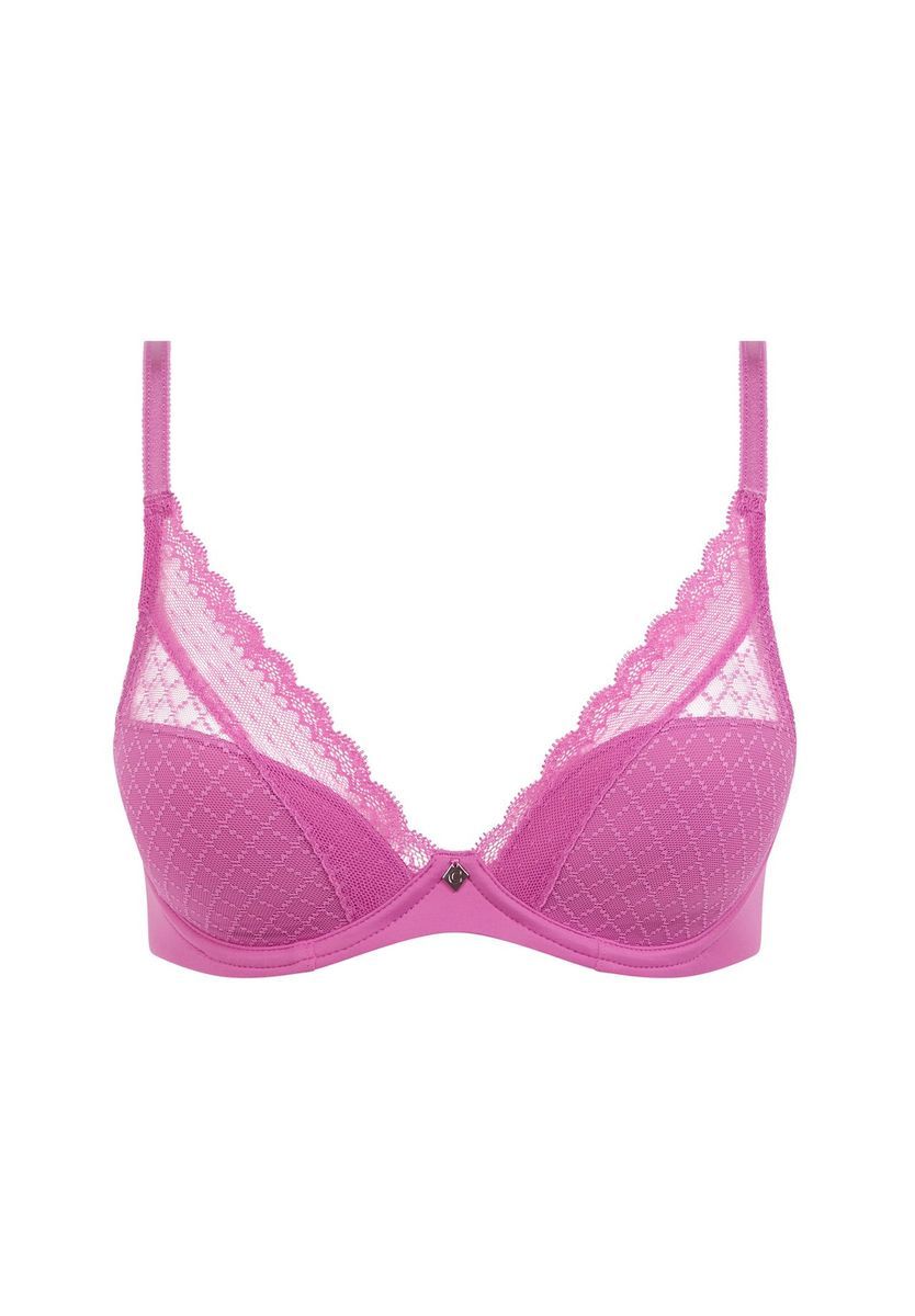 Bügel-BH mit Spitzenbesatz