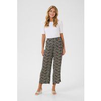 Casual Hose KAmille Loose fit black white