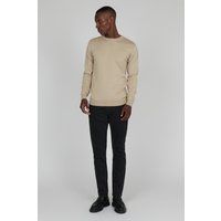 Klassisch geschnittener Bio-Baumwollpullover
