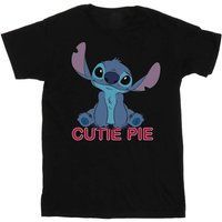 Stitch "Cutie Pie" Grafik T-Shirt