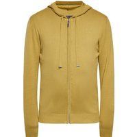 Herren Strickjacke mit Kapuze und Reißverschluss