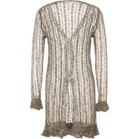 Dreimaster Strickjacke Frauen Taupe