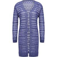Mymo Strickjacke Frauen blau