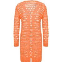 Mymo Strickjacke Frauen orange