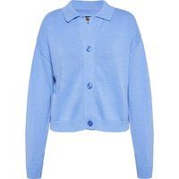 Kurz Strickjacke mit Kragen