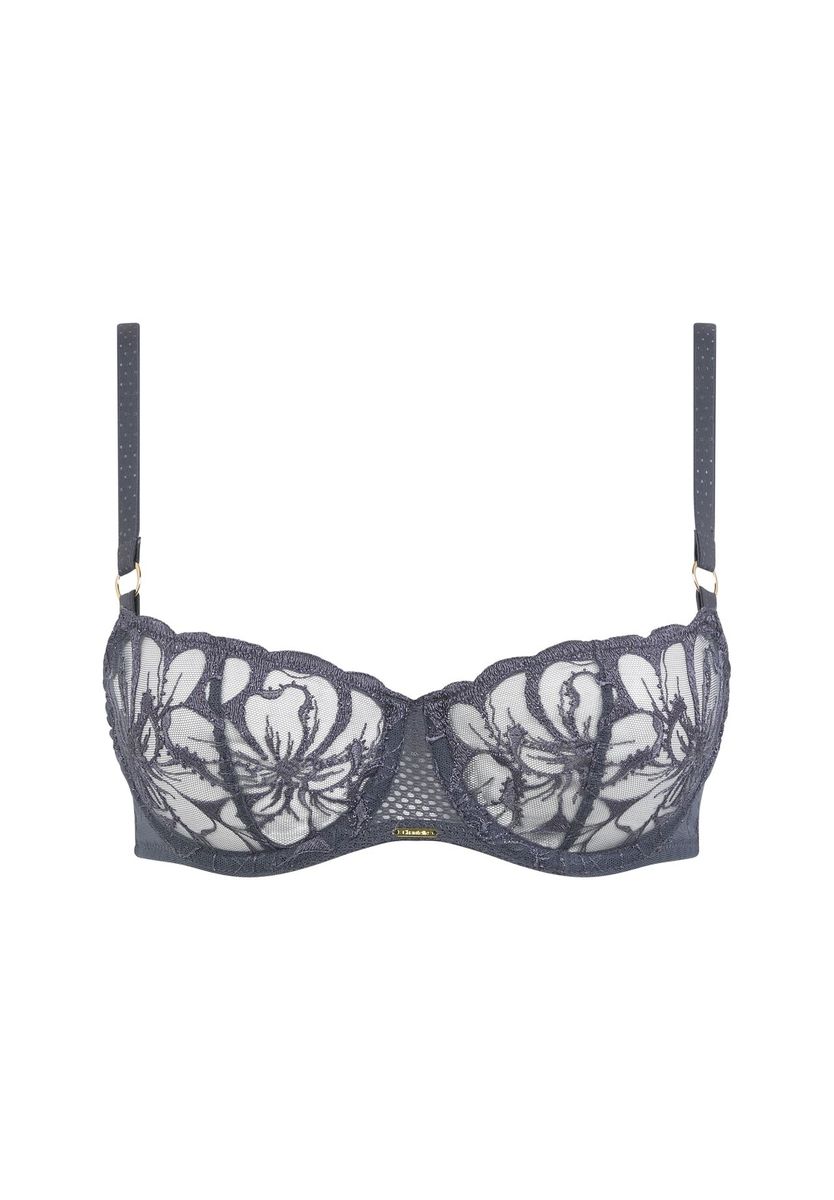 Floral Bestickter Balconette BH