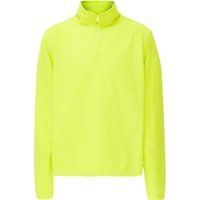 Fleece-Pullover mit Viertelreißverschluss
