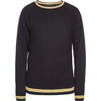 Herren Langarm Rundhals-Pullover