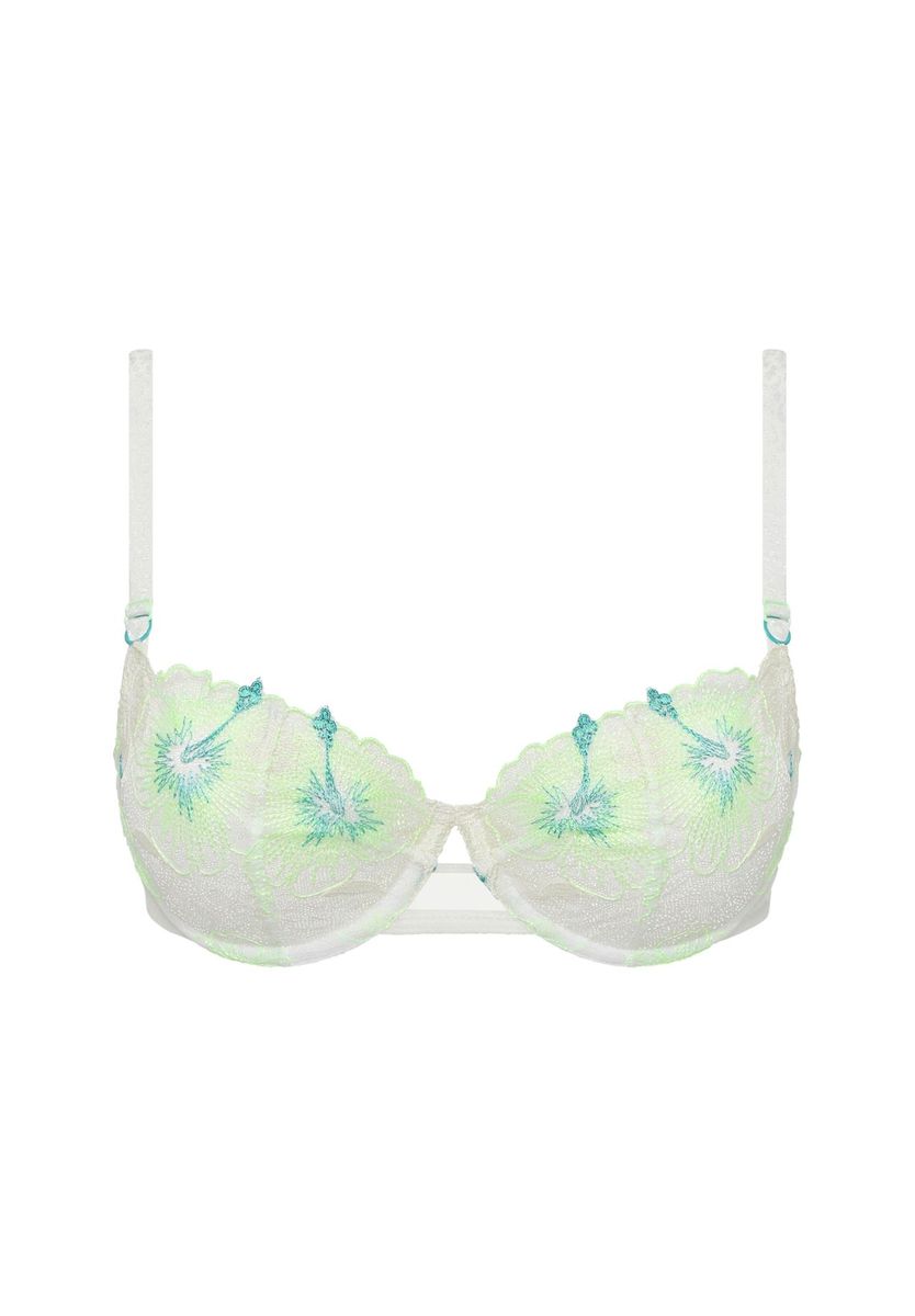 BH mit Blumenstickerei und Bügel