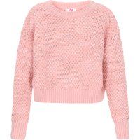 Mymo Pullover Frauen rosa Melange