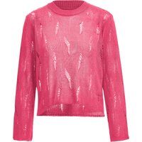 Lockerer Strickpullover mit Used-Effekt