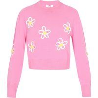Lockerer Strickpullover mit Used-Effekt