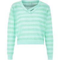 Mymo Pullover Frauen Lagune türkis