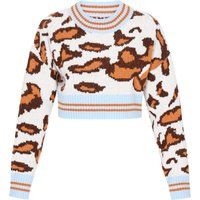 Mymo Pullover Frauen Löwe mehrfarbig