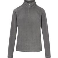 Dreimaster Fleecepullover Frauen dunkelgrau