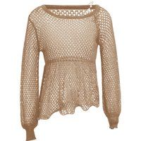 Mymo Pullover Frauen Höllenbeige