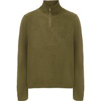 Herren Fleece-Pullover mit Viertelreißverschluss