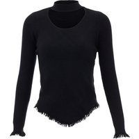 Mymo Pullover Frauen schwarz