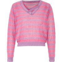 Mymo Pullover Frauen Lavendel Rosa