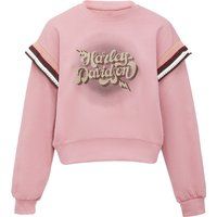 Pullover-Sweatshirt mit Logo-Grafik