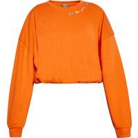 Kurzes Langarm-Sweatshirt