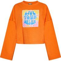 Langärmeliges Sweatshirt mit Grafikprint