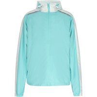 Leichte Aqua Kapuzenjacke