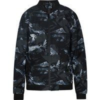 Bomberjacke mit abstraktem Print