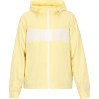 Kapuzen-Windjacke mit Streifendetail