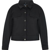 Kurze Hemdjacke mit Knopfleiste