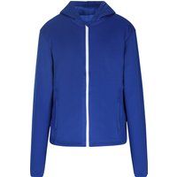 Herren Kapuzenjacke mit Reißverschluss, Königsblau