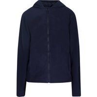 Bequeme Fleecejacke mit durchgehendem Reißverschluss