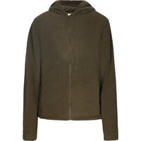 Herren Fleece Kapuzenjacke mit Reißverschluss