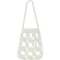 Mymo Handtasche Frauen Wollweiß