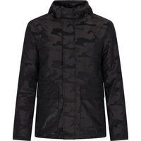 Anorak Jacke mit Camouflage Muster und Kapuze