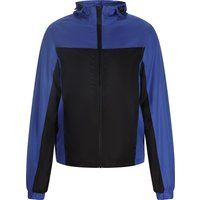 Leichte Kapuzenjacke mit Farbblock