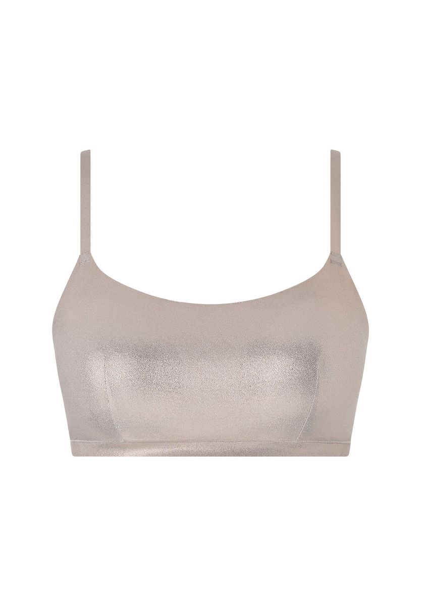 Nahtloses Metallic Soft Stretch Bralette