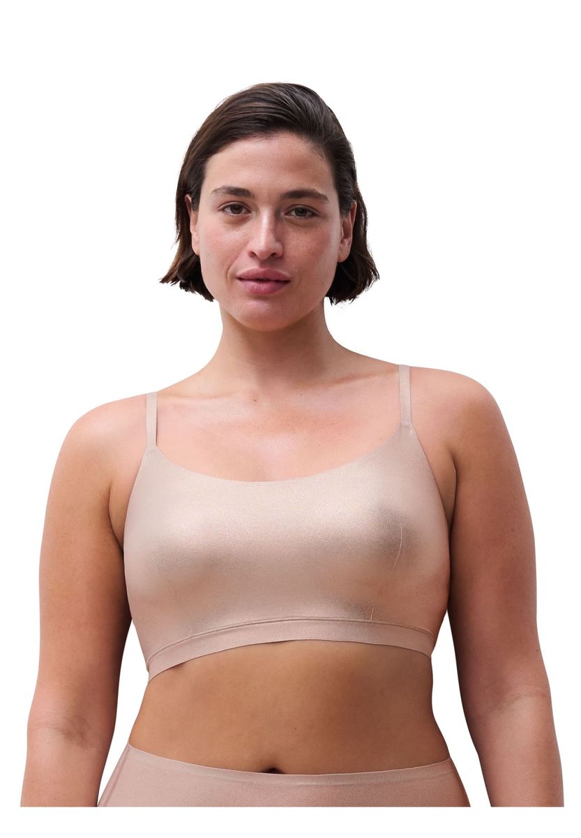 Nahtloses Metallic Soft Stretch Bralette