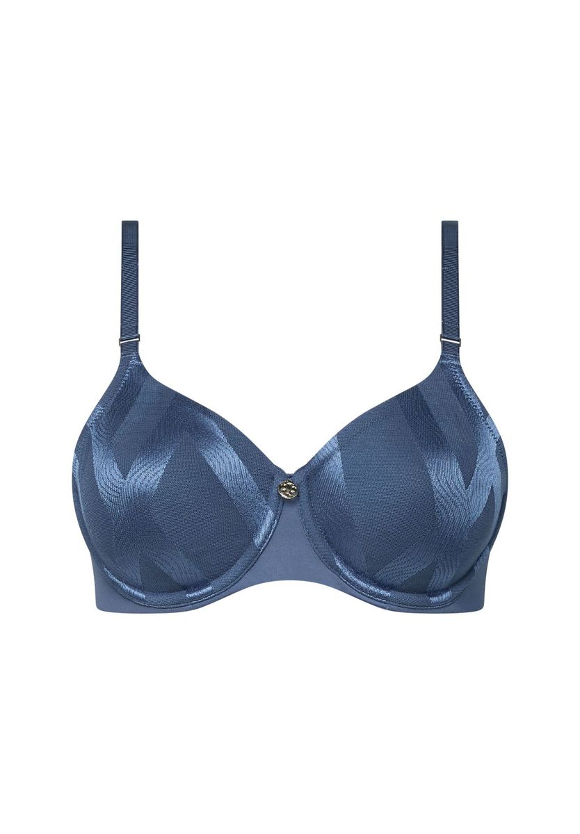 Gemusterter Bügel-BH mit verstellbaren Trägern