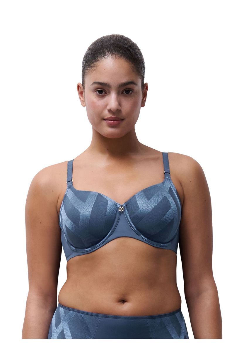 Gemusterter Bügel-BH mit verstellbaren Trägern