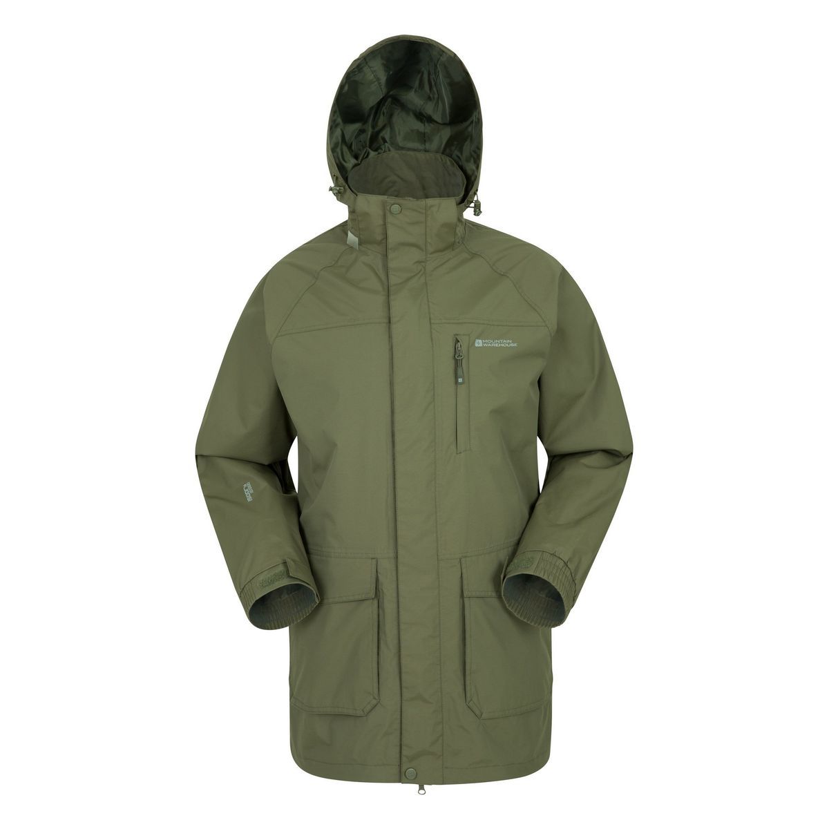 Mountain Warehouse - "Glacier II" Jacke, wasserfest für Herren (Khaki)