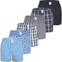 Klassische gewebte Boxershorts Multipack