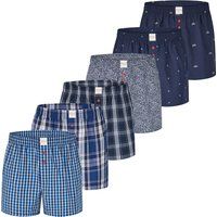 Klassische gewebte Boxershorts Multipack
