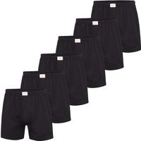 Jersey Boxershorts mit lockerer Passform, 6er-Pack