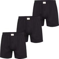 Herren Jersey Boxershorts Loose Fit 3er-Pack