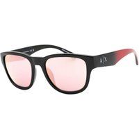 Sonnenbrille mit quadratischem Rahmen und Spiegelgläsern