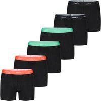 Herren Baumwollmischung Retroshorts 6er-Pack