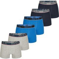 Herren Baumwollmischung Retroshorts 6er-Pack